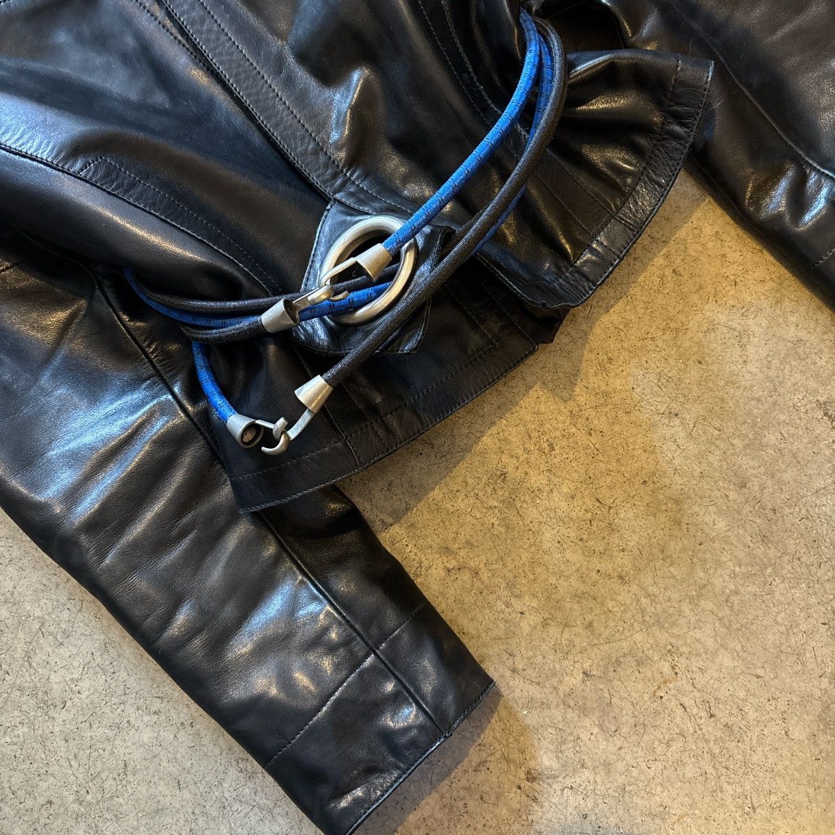 Dirk Bikkembergs Dirk bikkembergs wired leather jacket Size US S / EU 44-46 / 1 - 2 Thumbnail