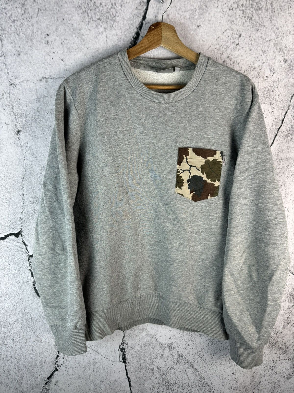 Carhartt Carhartt WIP Logo Crewneck Sweatshirt Size US S / EU 44-46 / 1 - 1 Thumbnail