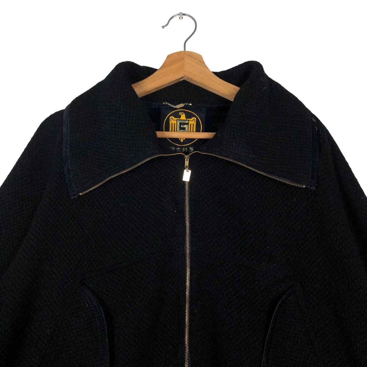 Japanese Brand 🔥Vintage Cropped Bomber Jacket Black Issey Miyake Japan Size US M / EU 48-50 / 2 - 5 Thumbnail