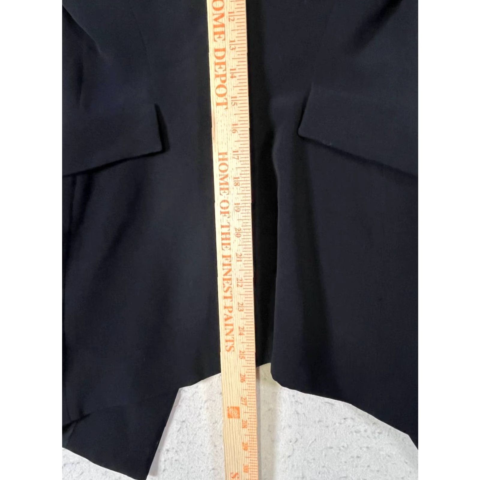 Zara ZARA Black Open Hem Asymmetrical Blazer Size XS Size XS / US 0-2 / IT 36-38 - 5 Thumbnail
