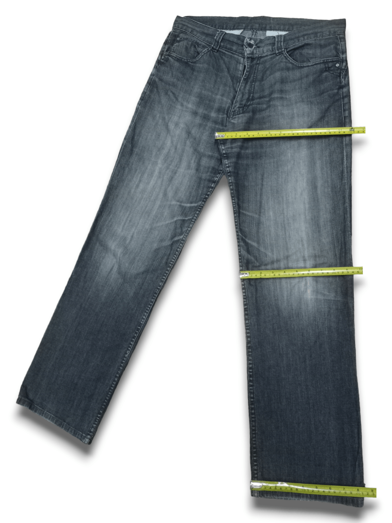 Other Vintage Japanese Brand Buckle Back Baggy Style Denim Pants Size US 33 - 13 Thumbnail