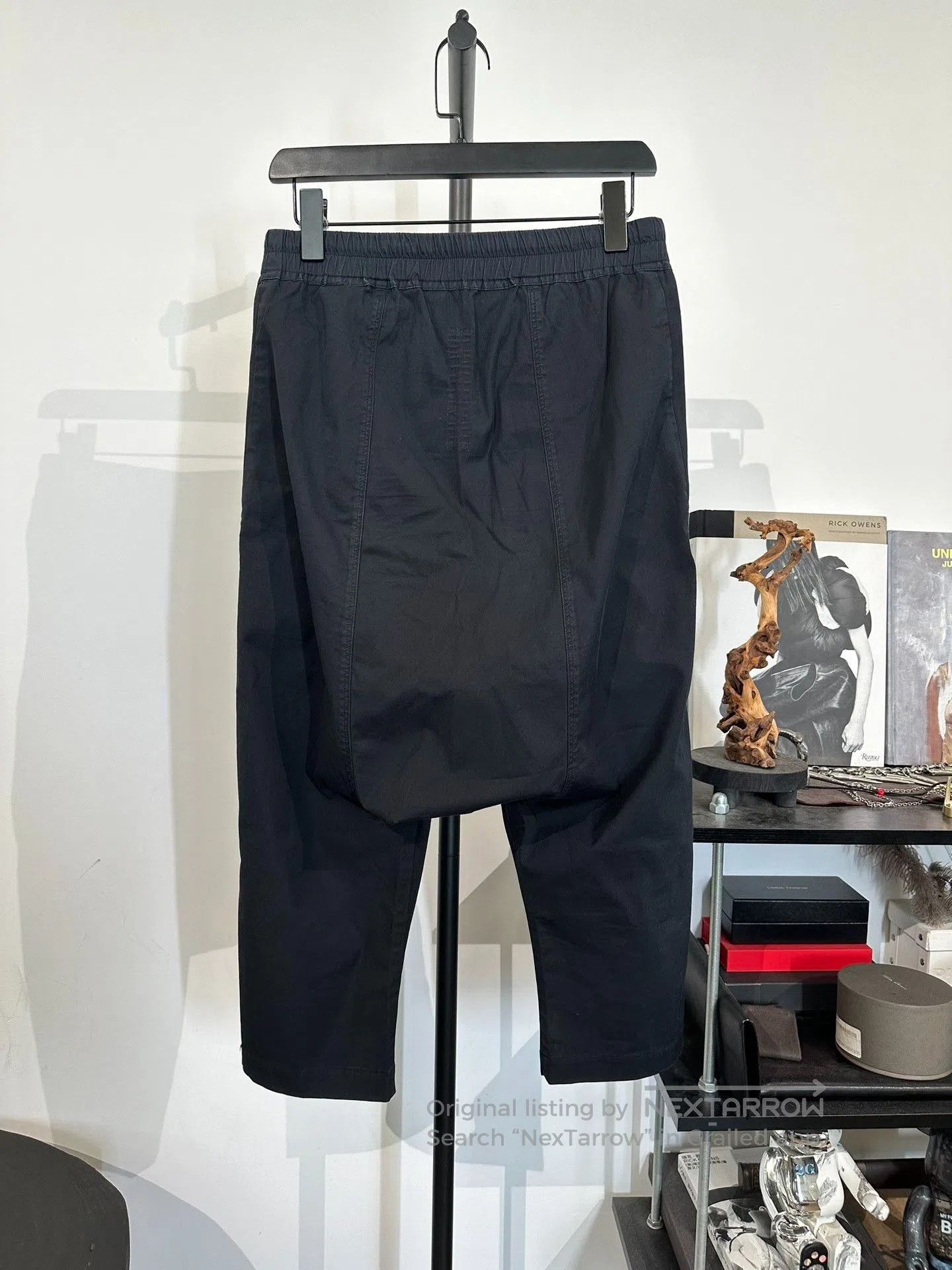 Rick Owens Rick Owens Drawstring Cropped Pants 46. Size US 30 / EU 46 - 2 Thumbnail