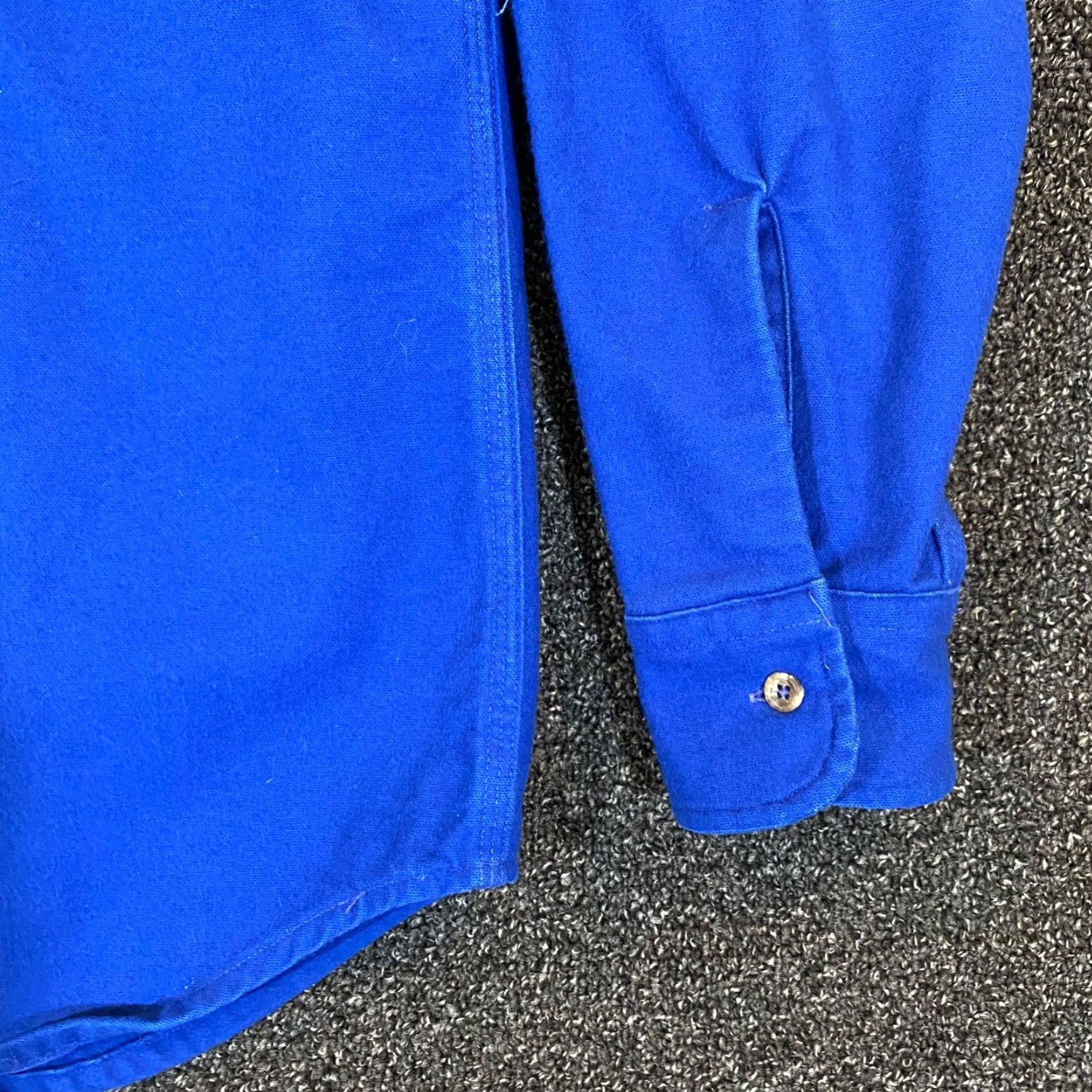 Carhartt VINTAGE Carhartt Shirt Mens M - L Blue Wool Acrylic Blend Button Up Outdoor Workwear Size US M / EU 48-50 / 2 - 4 Thumbnail