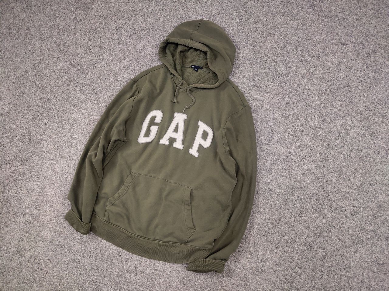 Gap Vintage Gap Military Green Logo Classic Hoodie Y2K style Size US M / EU 48-50 / 2 - 3 Thumbnail