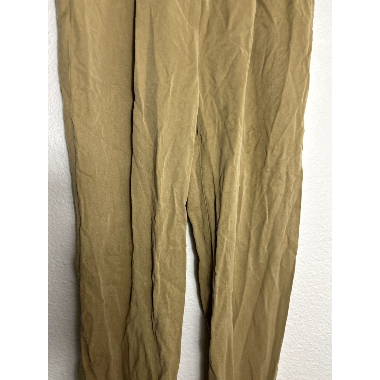 Anthropologie VINTAGE Anthropologie Seen Worn Kept Womens Barrel Leg Pants 4 Mustard Yellow High Rise сю Size 27" / US 4 / IT 40 - 3 Thumbnail