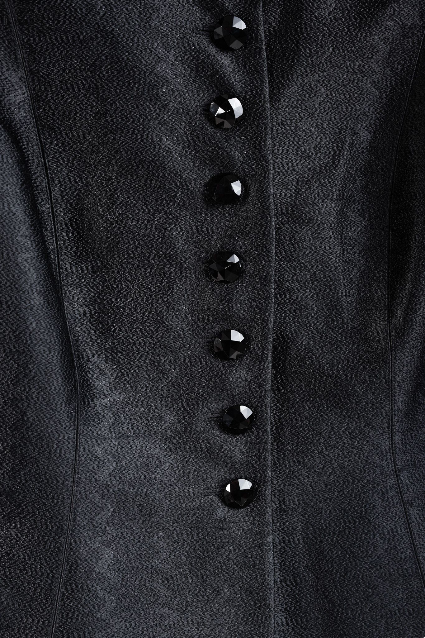 Escada Escada Textured Black Tailored Jacket Size M / US 6-8 / IT 42-44 - 7 Thumbnail