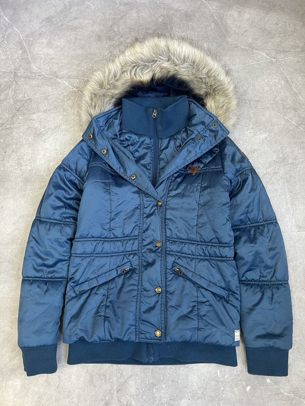 If Six Was Nine Fur hood japanese If six was nine style y2k bomber jacket Size US M / EU 48-50 / 2 - 1 Thumbnail