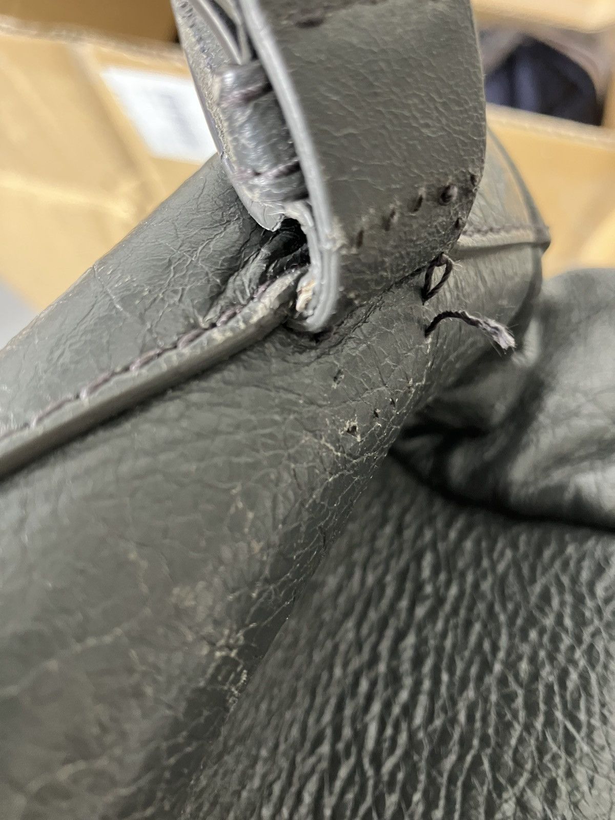 Balenciaga Balenciaga Classic Leather Backpack Size ONE SIZE - 10 Thumbnail