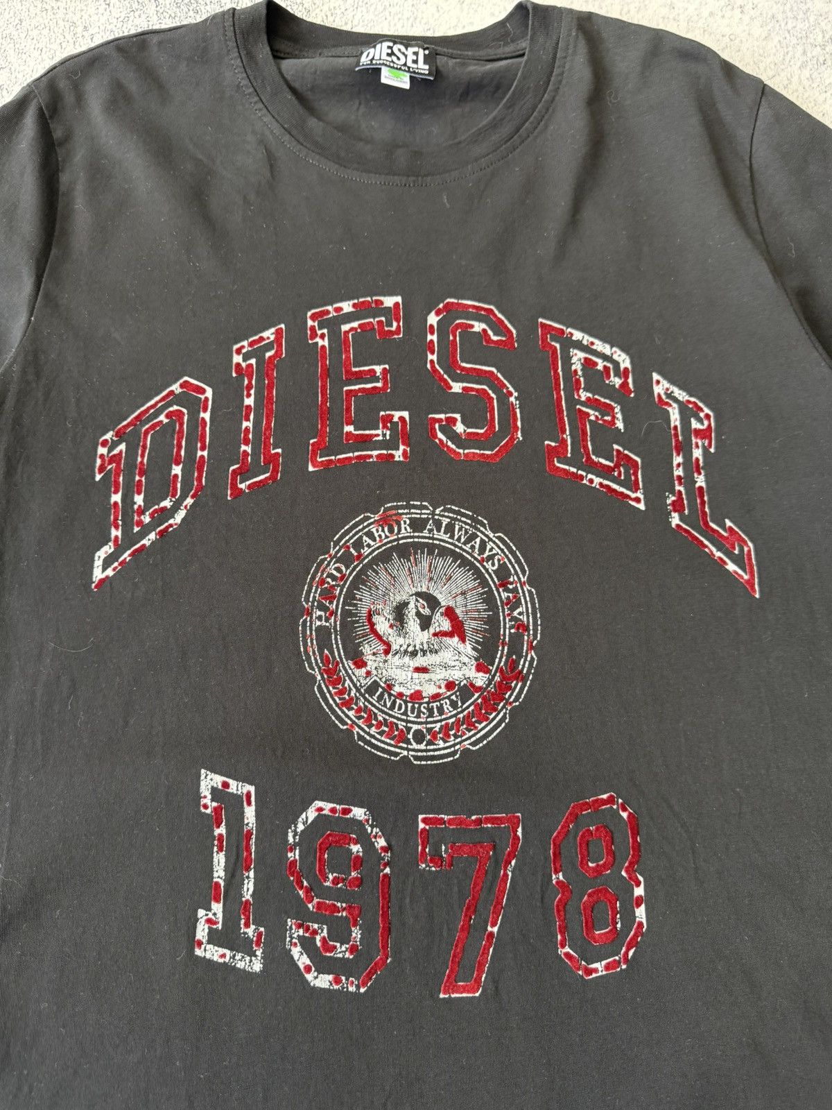 Diesel Diesel Avant Garde T Shirt Big Logo Size US L / EU 52-54 / 3 - 9 Thumbnail