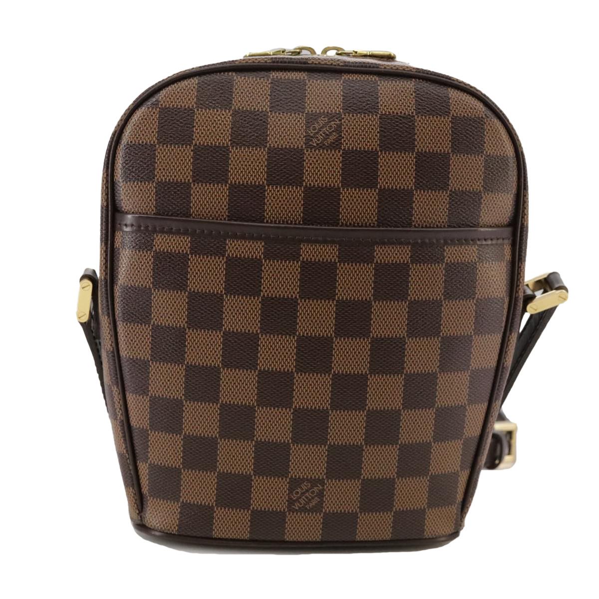 Louis Vuitton Ipanema Brown Canvas Shoulder Bag (Pre-Owned) Size ONE SIZE - 1 Thumbnail