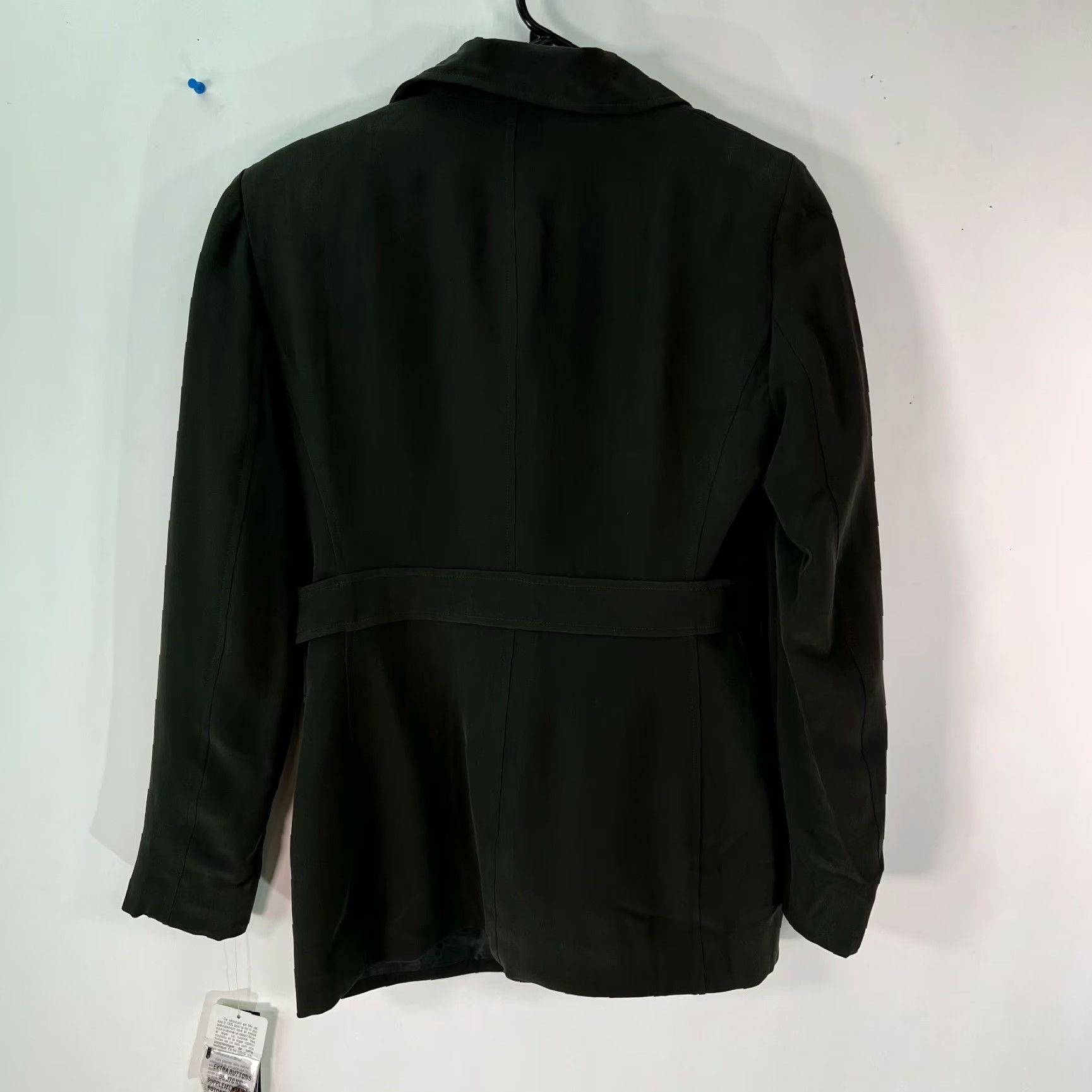 Jones New York VINTAGE Jones New York Womens Blazer Suit Jacket Long Sleeve 2-Button Black 4 Office Casual Size S / US 4 / IT 40 - 2 Thumbnail