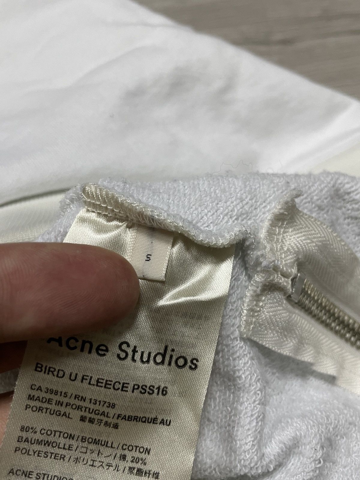 Acne Studios Acne Studios Bird Z Fleece zippers Size S / US 4 / IT 40 - 7 Thumbnail