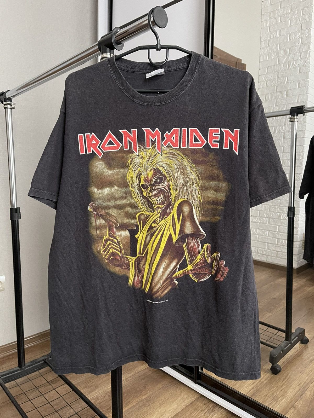 Iron Maiden 2003 Iron Maiden Killers Vintage Rock Band T-Shirt Tee Size US L / EU 52-54 / 3 - 3 Thumbnail
