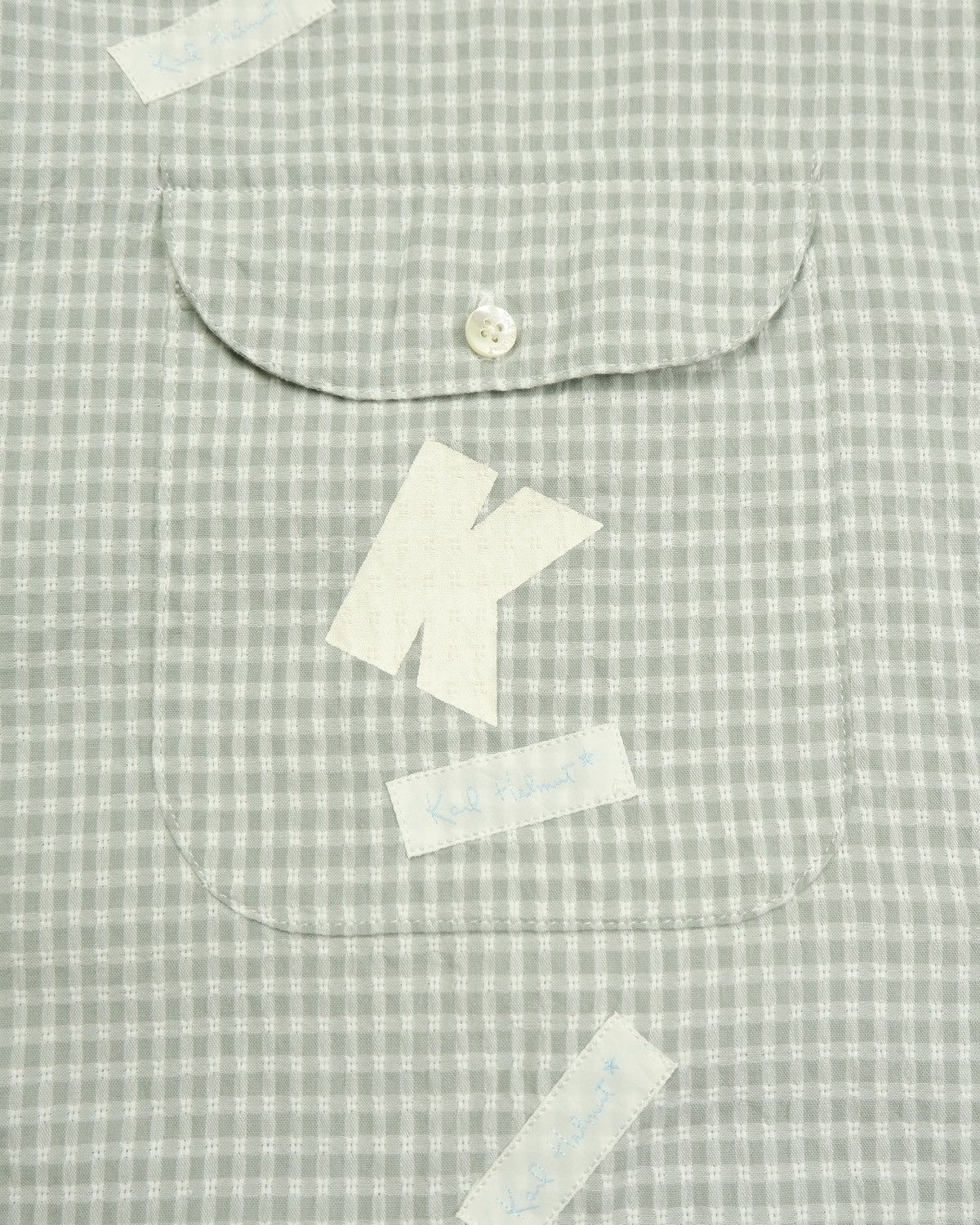 Karl Helmut Vintage Karl Helmut Japanese Gingham Shirt Size US M / EU 48-50 / 2 - 6 Thumbnail