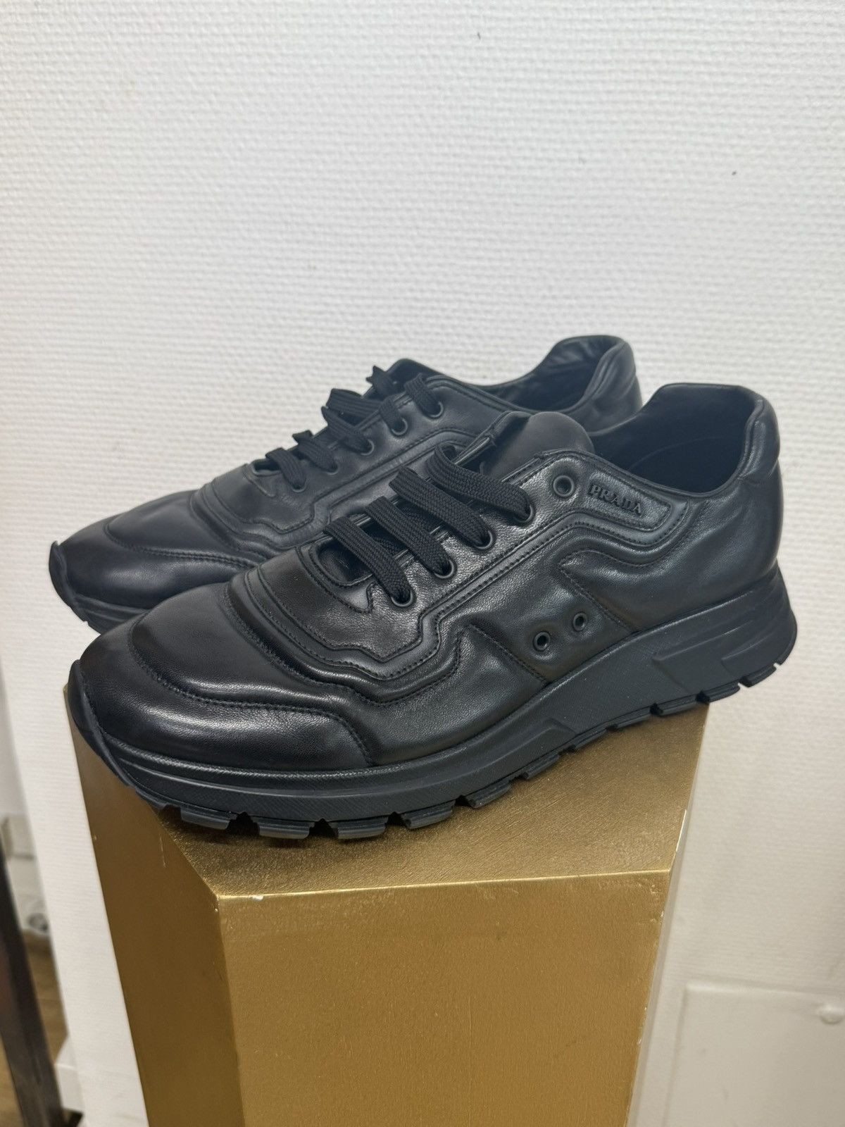 Prada Prada black sneakers Size US 11 / EU 44 - 1 Thumbnail