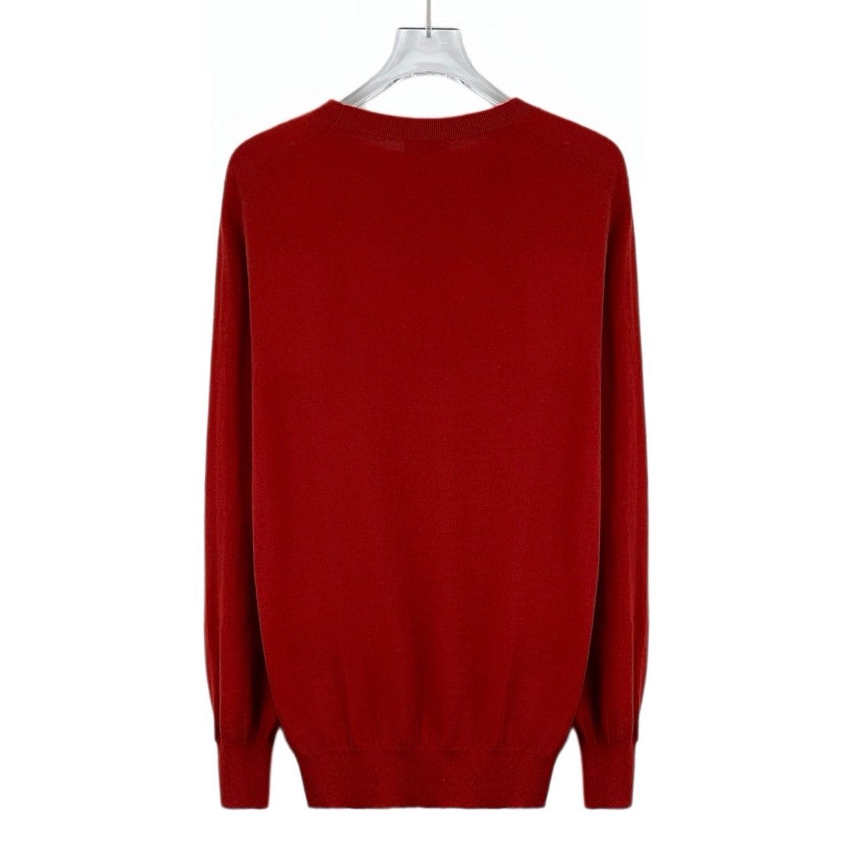 Dior Dior Red Bee Embroidered Wool Long Sleeve Knit Sweater K26WX Size US S / EU 44-46 / 1 - 2 Thumbnail