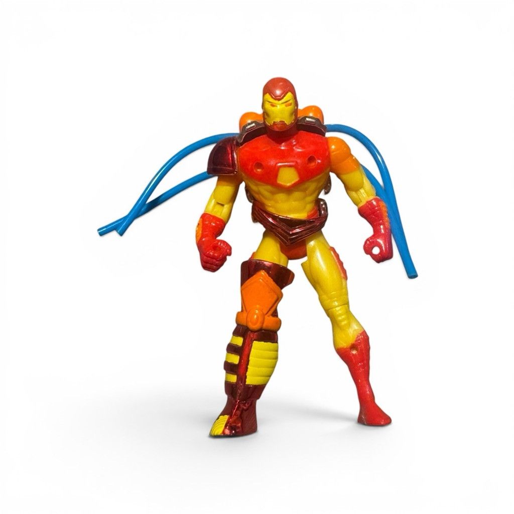 Marvel Comics VINTAGE 1996 Iron Man Action Figure Series 4 Inferno Armor 5 Size ONE SIZE - 1 Thumbnail