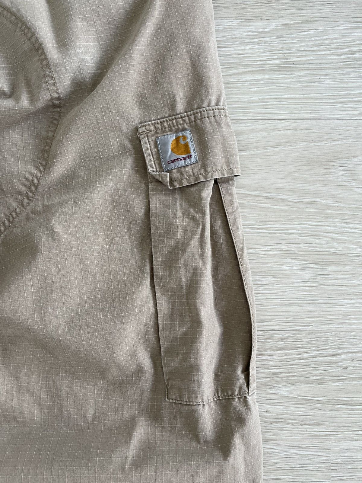 Carhartt Carhartt Work Used Distressed Regular Cargo Pants Size US 32 / EU 48 - 19 Thumbnail