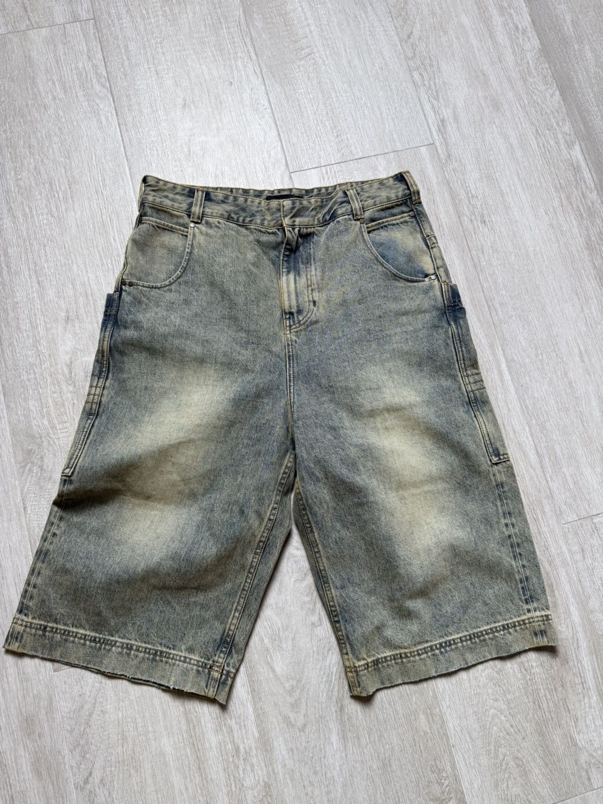 Entire Studios Entire Studios Denim Shorts Size US 34 / EU 50 - 1 Thumbnail