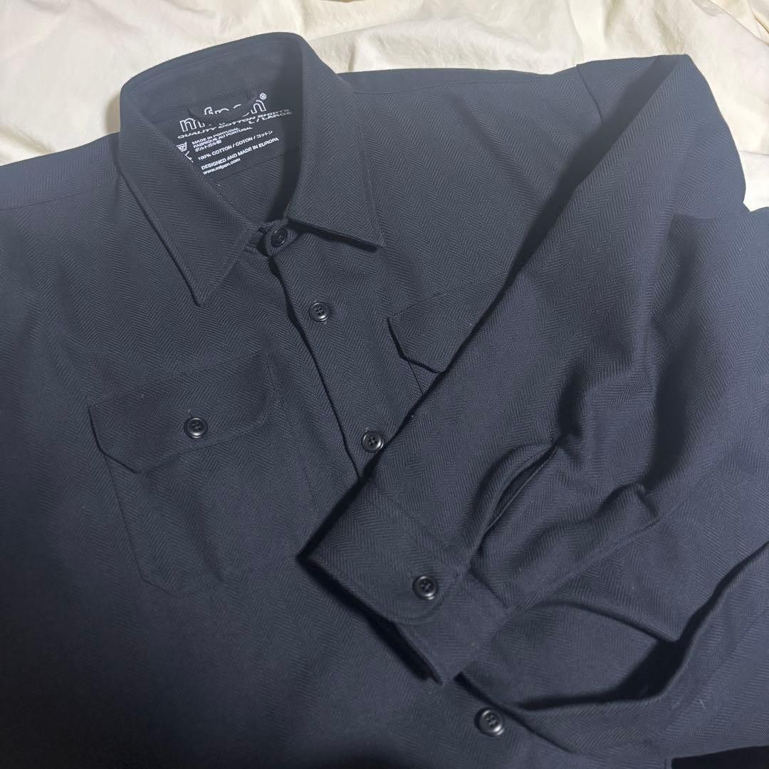 Mfpen MFPEN Button Up Long Sleeve Shirt Black L Size US L / EU 52-54 / 3 - 3 Thumbnail