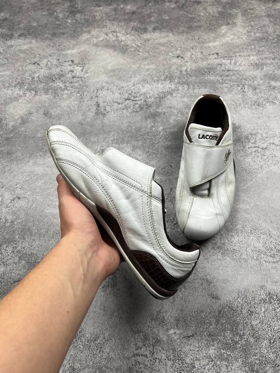 Lacoste Vintage Lacoste Y2K Sneakers Streetwear Low-Top Size US 8 / EU 41 - 7 Thumbnail