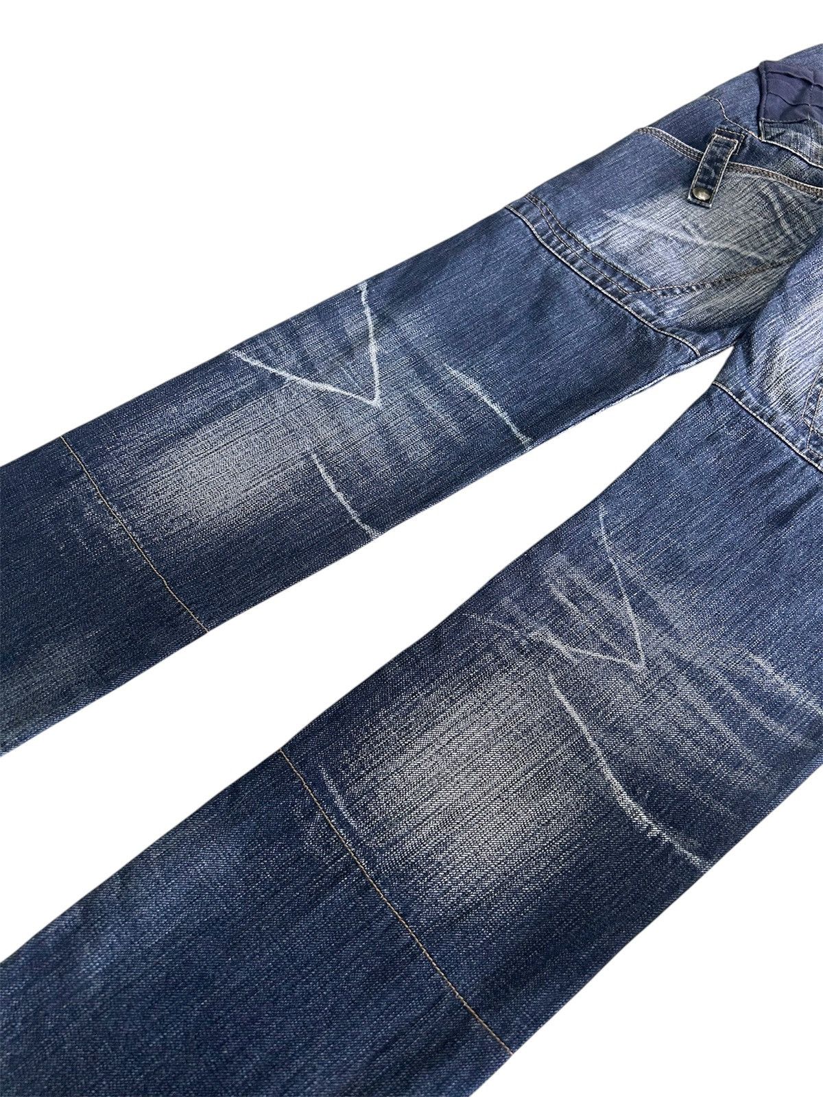 PPFM × Vintage 💥 Vintage Japanese Denim PPFM Mad Punk Jeans Size US 31 - 10 Thumbnail
