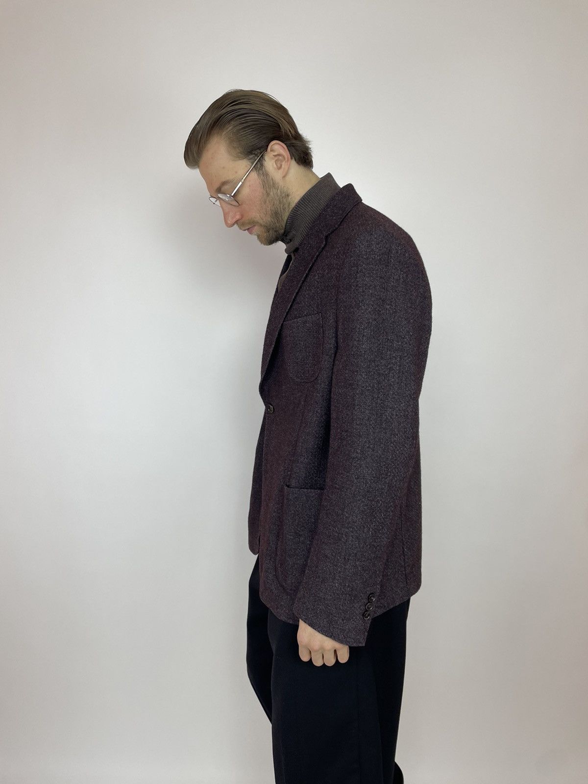 Bugatti Bugatti Wool Unlined blazer toscana pockets Mens size 58 Size 54R - 8 Thumbnail