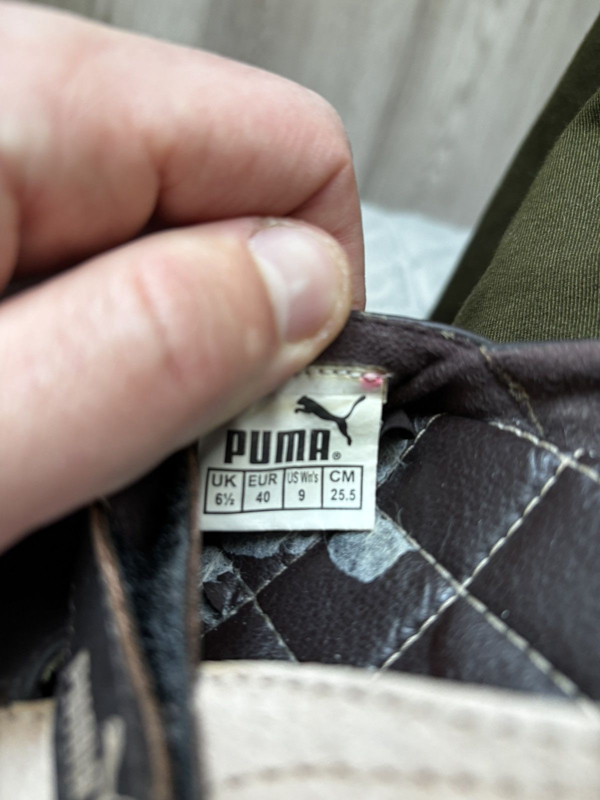 Puma Rare leather vintage PUMA balets flats USED Size US 9 / IT 39 - 22 Thumbnail