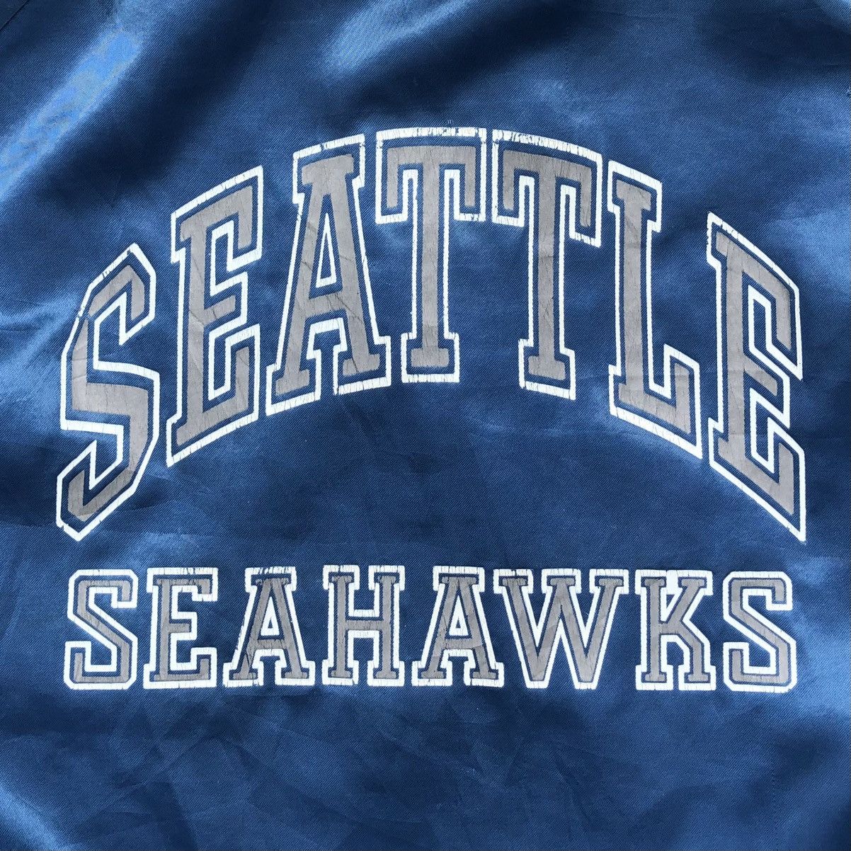 Chalk Line Vintage Chalk Line NFL Seahawks Satin Bomber Jacket Size S / US 4 / IT 40 - 6 Thumbnail