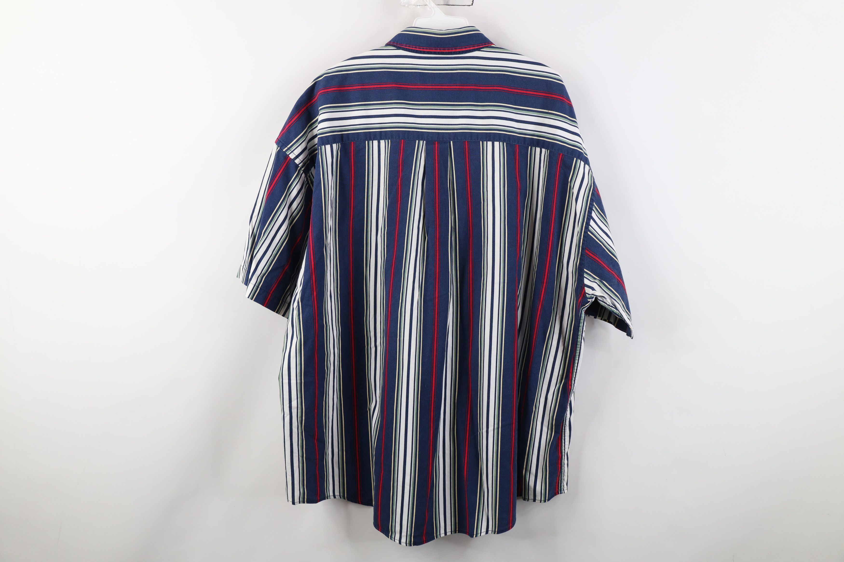 Vintage Vintage 90s Streetwear Short Sleeve Button Down Shirt Size US XXL / EU 58 / 5 - 12 Thumbnail
