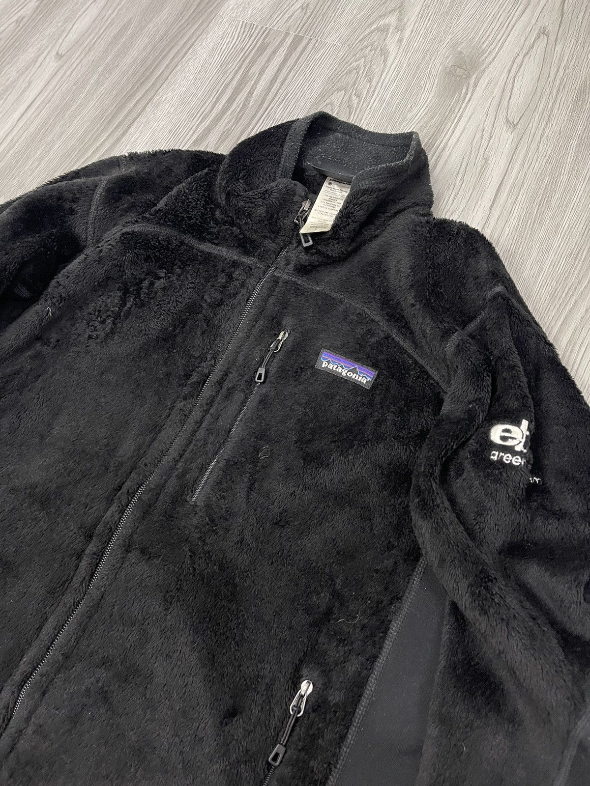 Patagonia × eBay Patagonia Ebay Green Team Fleece Jacket Size L / US 10 / IT 46 - 7 Thumbnail