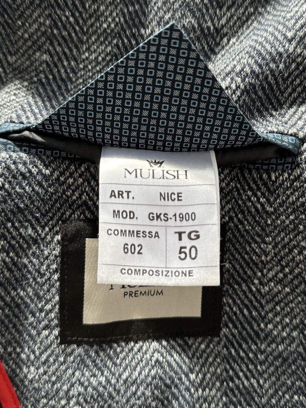 Other Mulish Premium Made in Italy Blazer Jacket Men's Size 50 Size US L / EU 52-54 / 3 - 6 Thumbnail