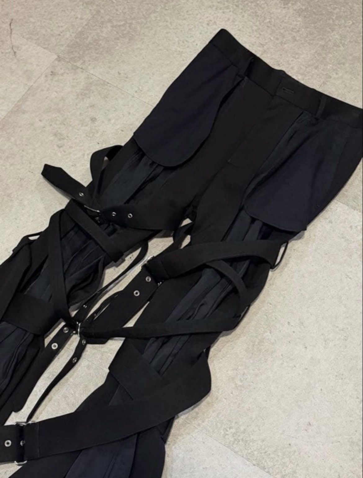 Noir Kei Ninomiya noir kei ninomiya 22AW bondage pants Size 26" / US 2 / IT 38 - 3 Thumbnail