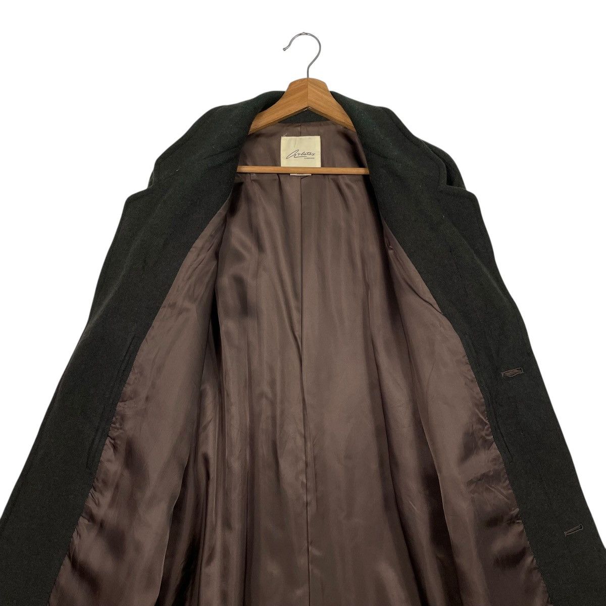 Japanese Brand S. Yoshihiko Arbatax Wool Overcoat Size US XL / EU 56 / 4 - 13 Thumbnail