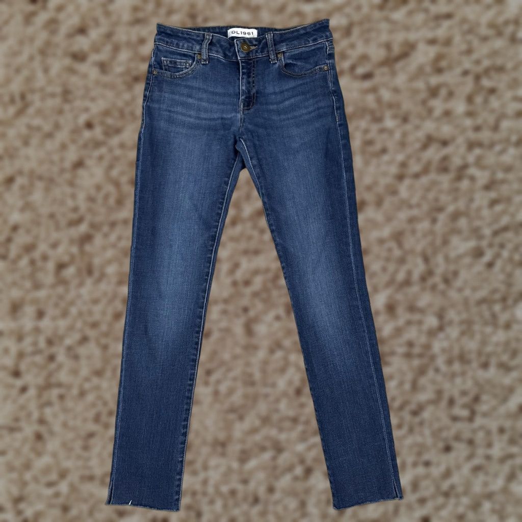 DL1961 DL1961 Emma Power Legging Jeans Womens 26 Blue Mid Rise Jegging Stretch Skinny Size 26" / US 2 / IT 38 - 1 Thumbnail