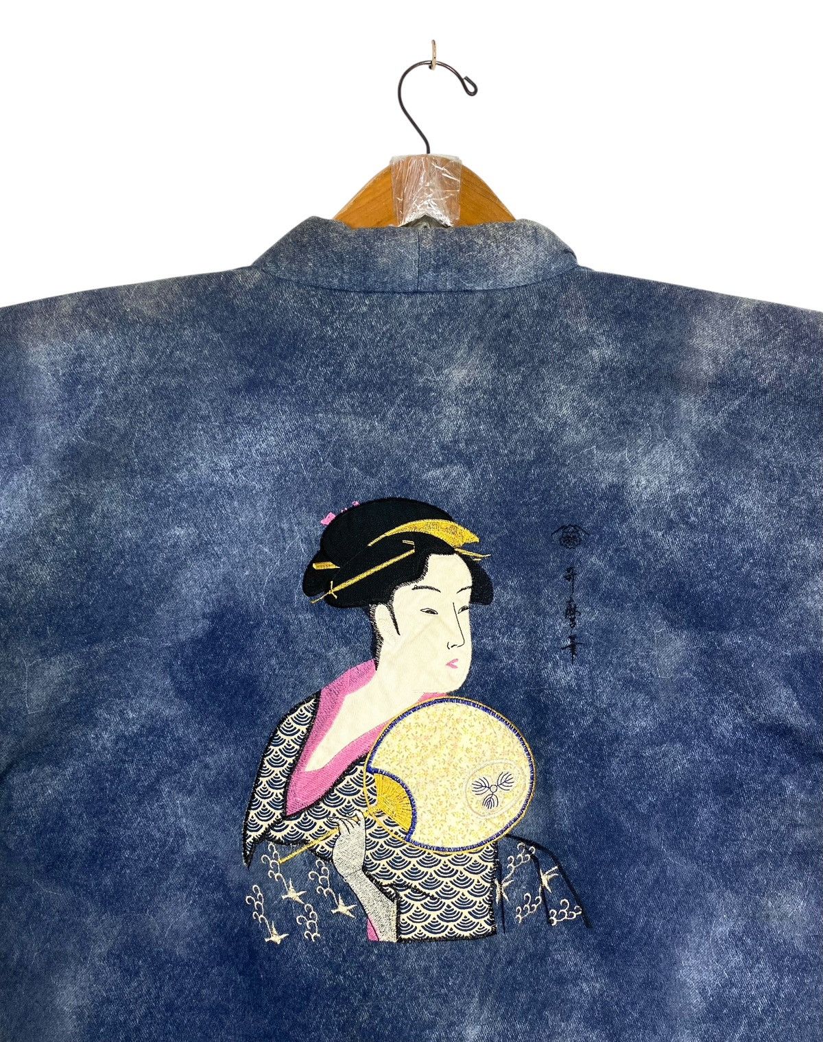 Japanese Brand Rare‼️ Vintage Giesha Kimono Embroidery Big Logo Made Japan Size US M / EU 48-50 / 2 - 2 Thumbnail
