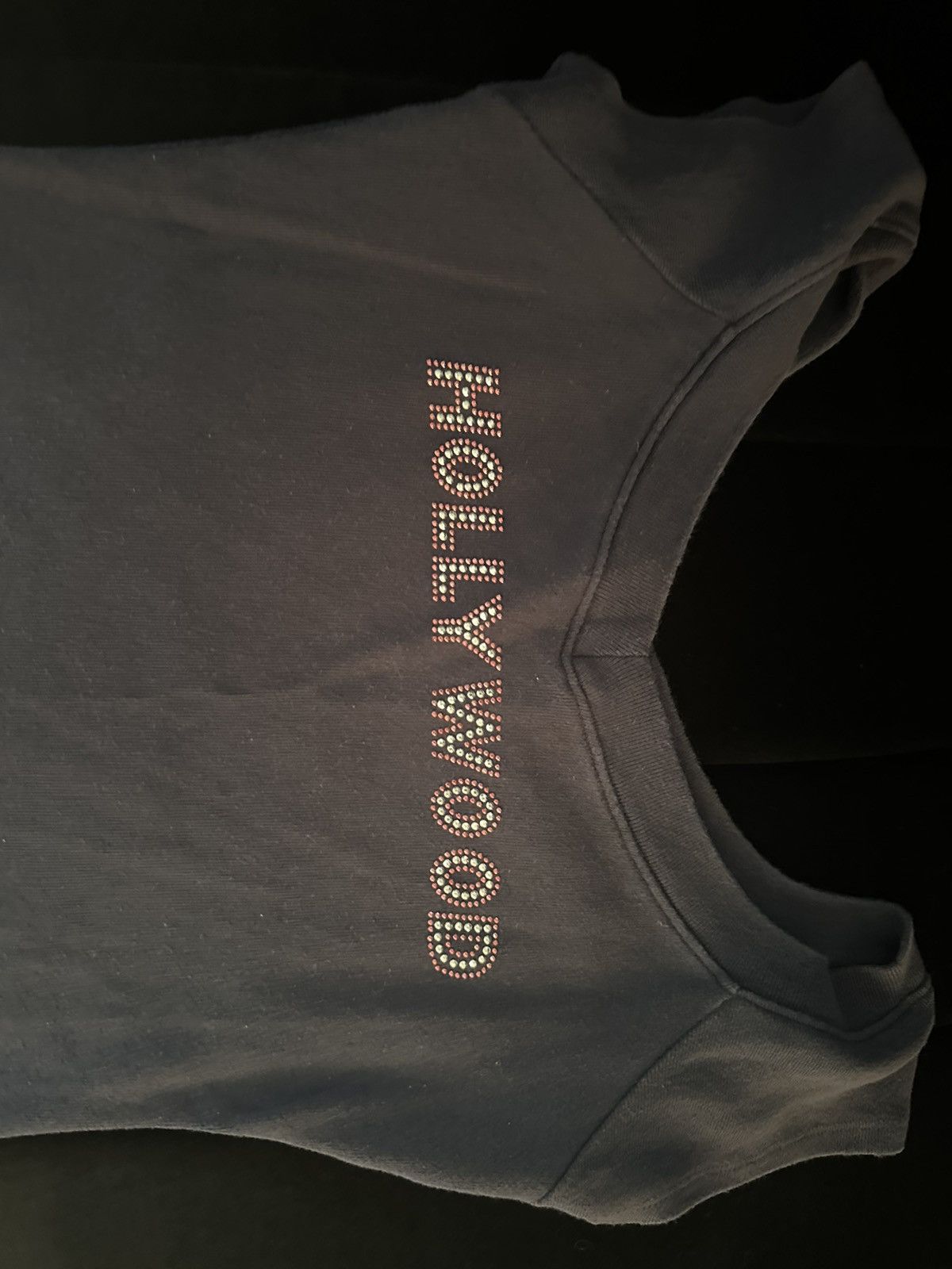 Vintage Hollywood Bedazzled Graphic Tee Size M / US 6-8 / IT 42-44 - 7 Thumbnail