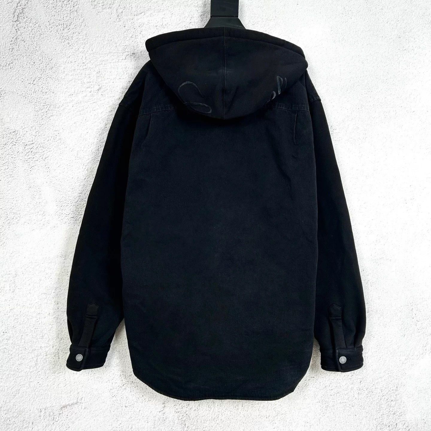 Supreme Supreme 22FW Fleece Denim Hooded Paneled Shirt L Size US L / EU 52-54 / 3 - 2 Thumbnail