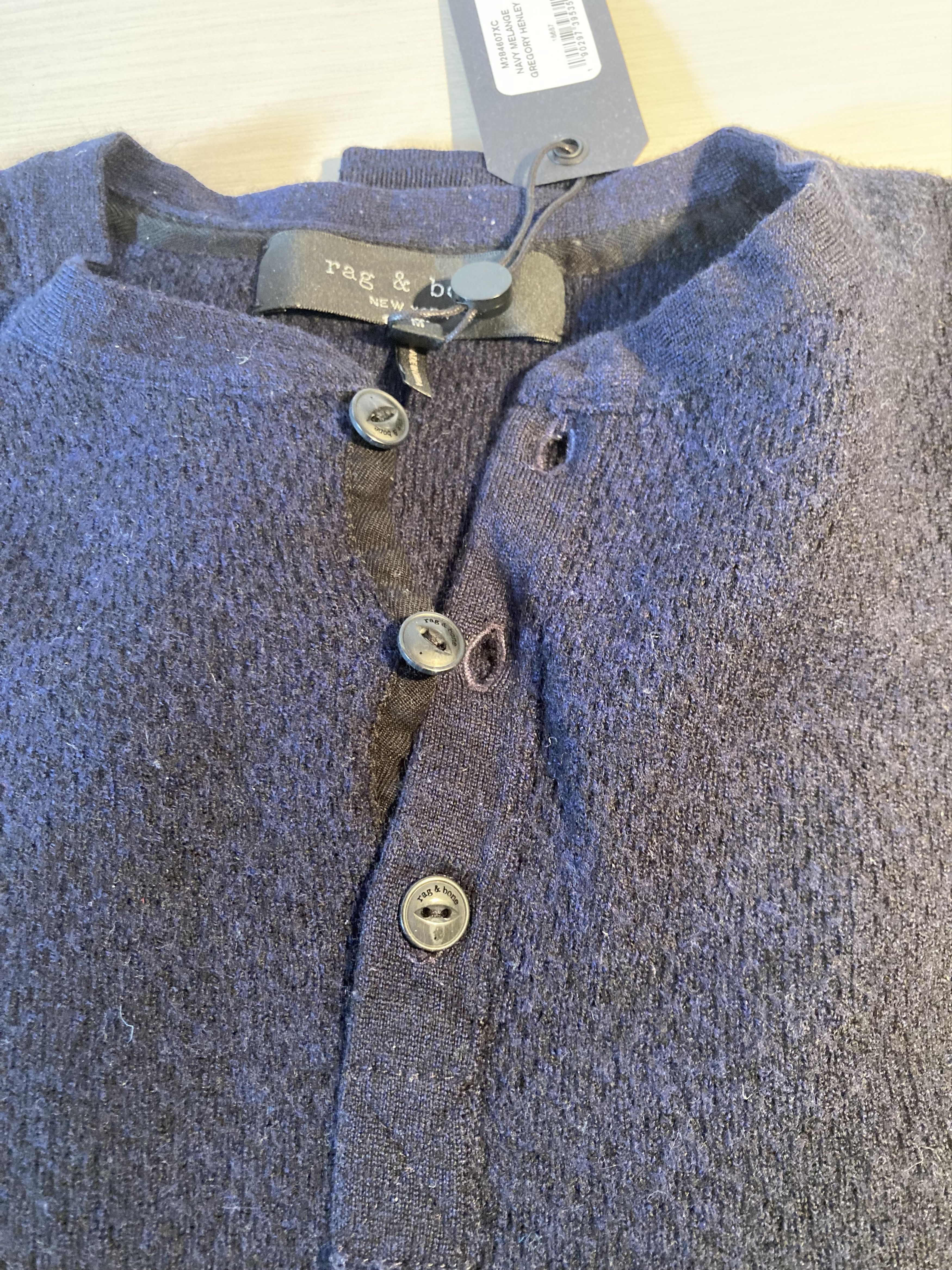 Rag & Bone RAG & BONE gregory henley wool size M navy blue Size US M / EU 48-50 / 2 - 3 Thumbnail