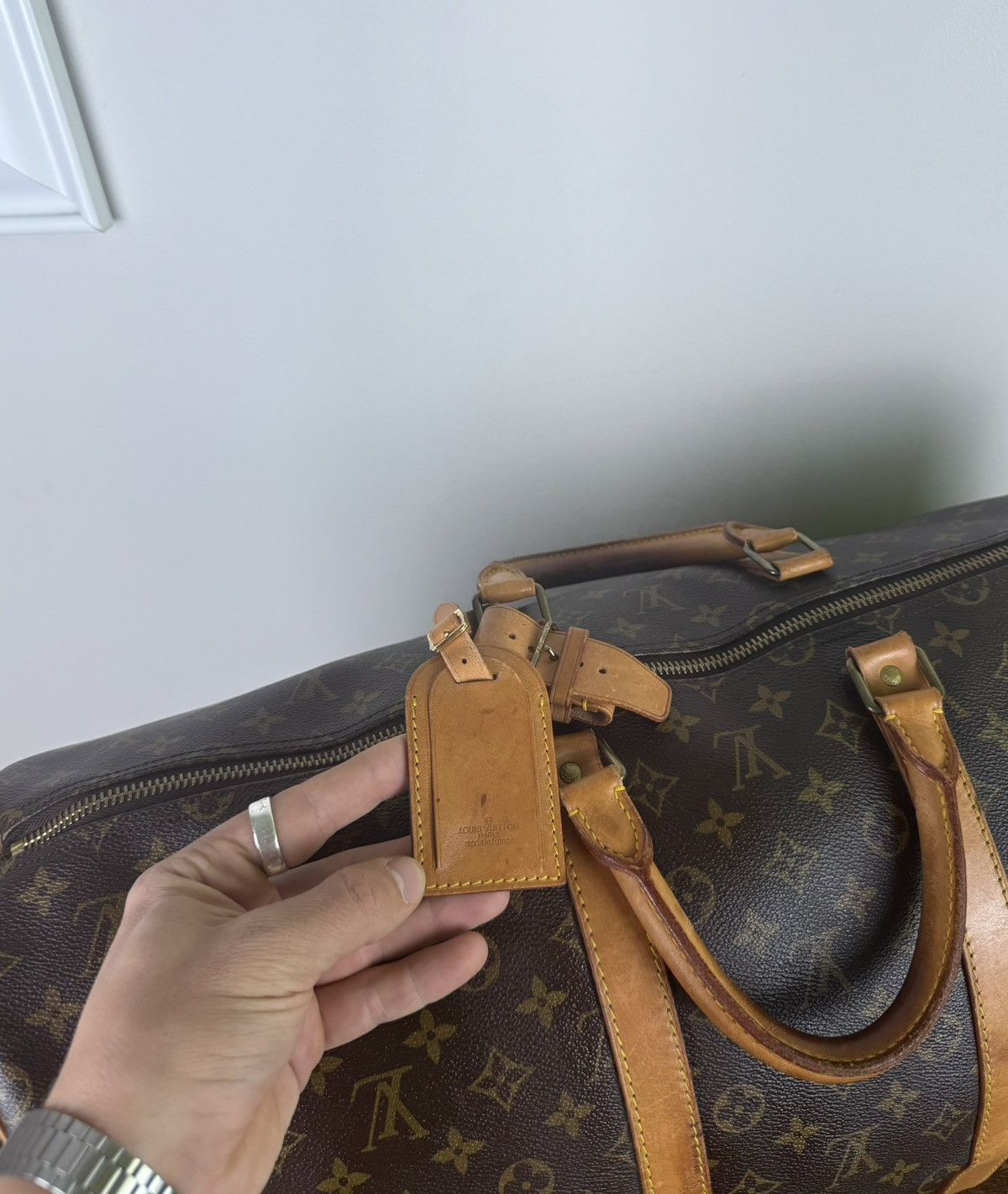 Louis Vuitton Luxury travel bag Louis Vuitton Keepall 50 original item Size ONE SIZE - 6 Thumbnail