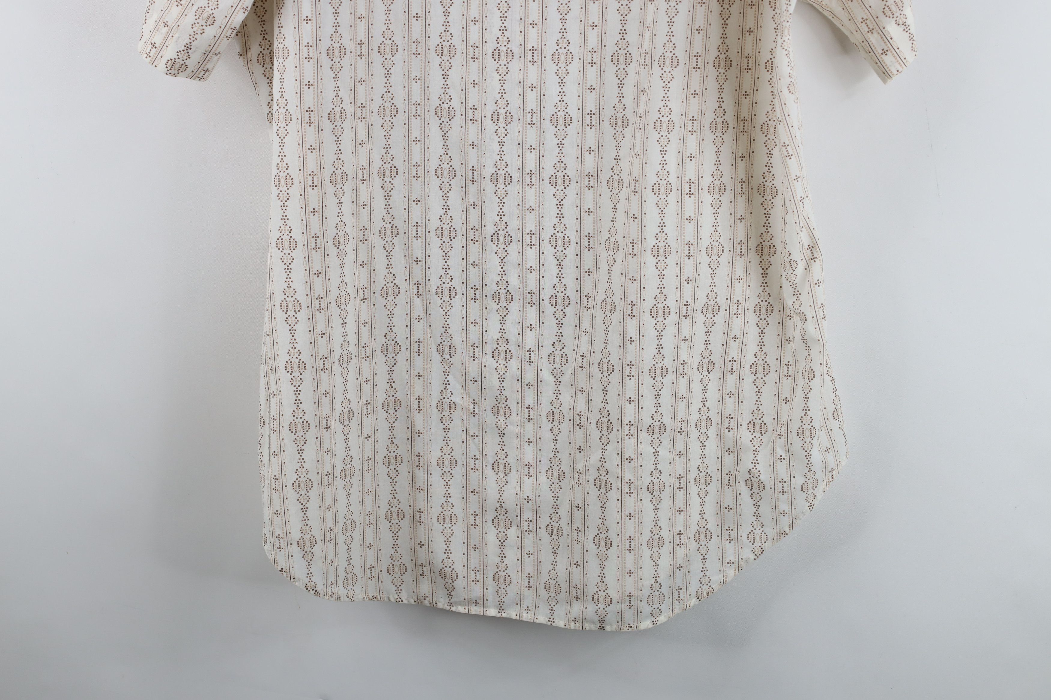 Vintage Vintage 70s Mid Century Modern MCM Short Sleeve Button Shirt Size US M / EU 48-50 / 2 - 12 Thumbnail