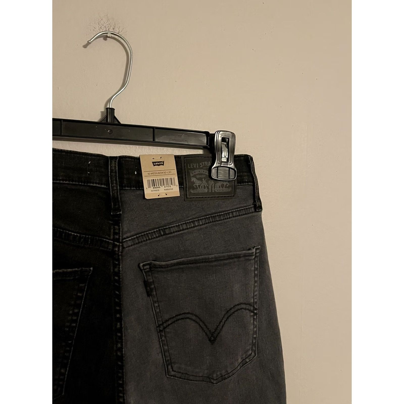Levi's Levi's Mile High Super Skinny Two-Tone Gray Denim Jeans Women's 10Med Size 32" / US 10 / IT 46 - 5 Thumbnail