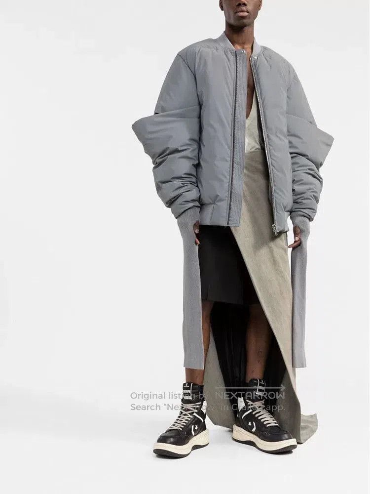 Rick Owens Rick Owens Runway Stand Collar Down Jacket. Size US M / EU 48-50 / 2 - 5 Thumbnail
