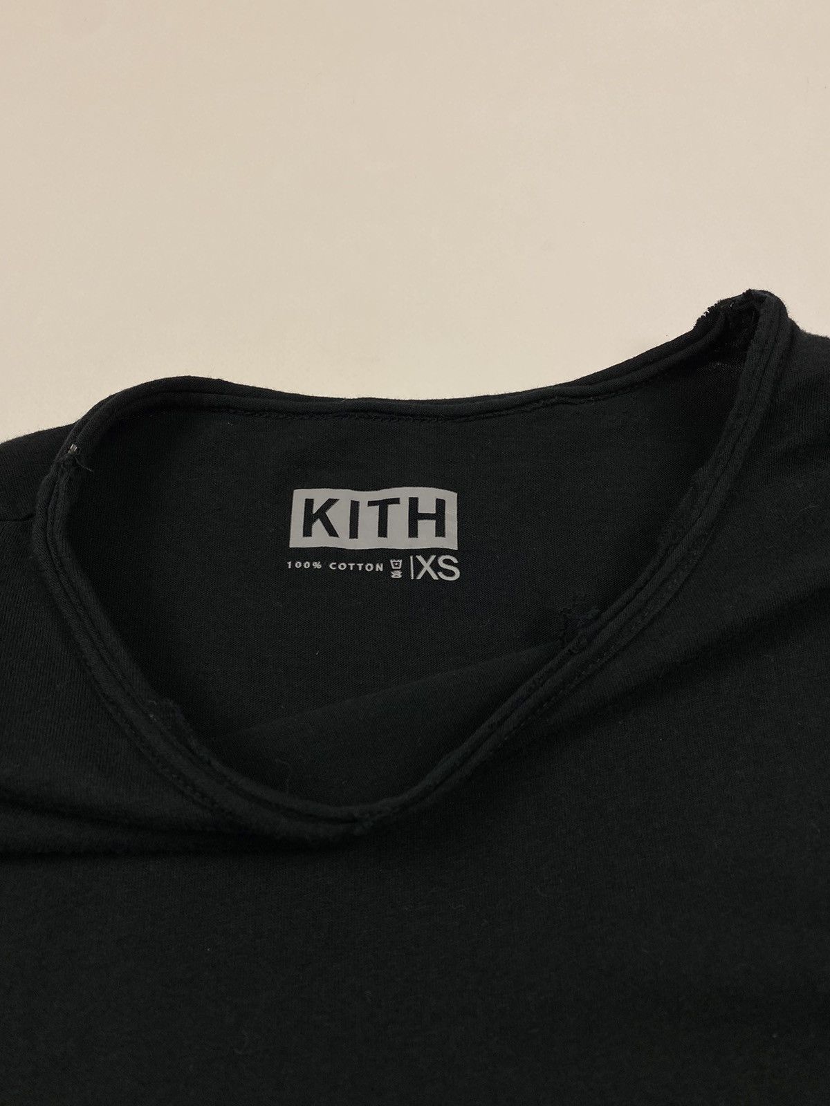 Kith Kith Classics Frayed L/S T-Shirt Size XS Size US XS / EU 42 / 0 - 5 Thumbnail