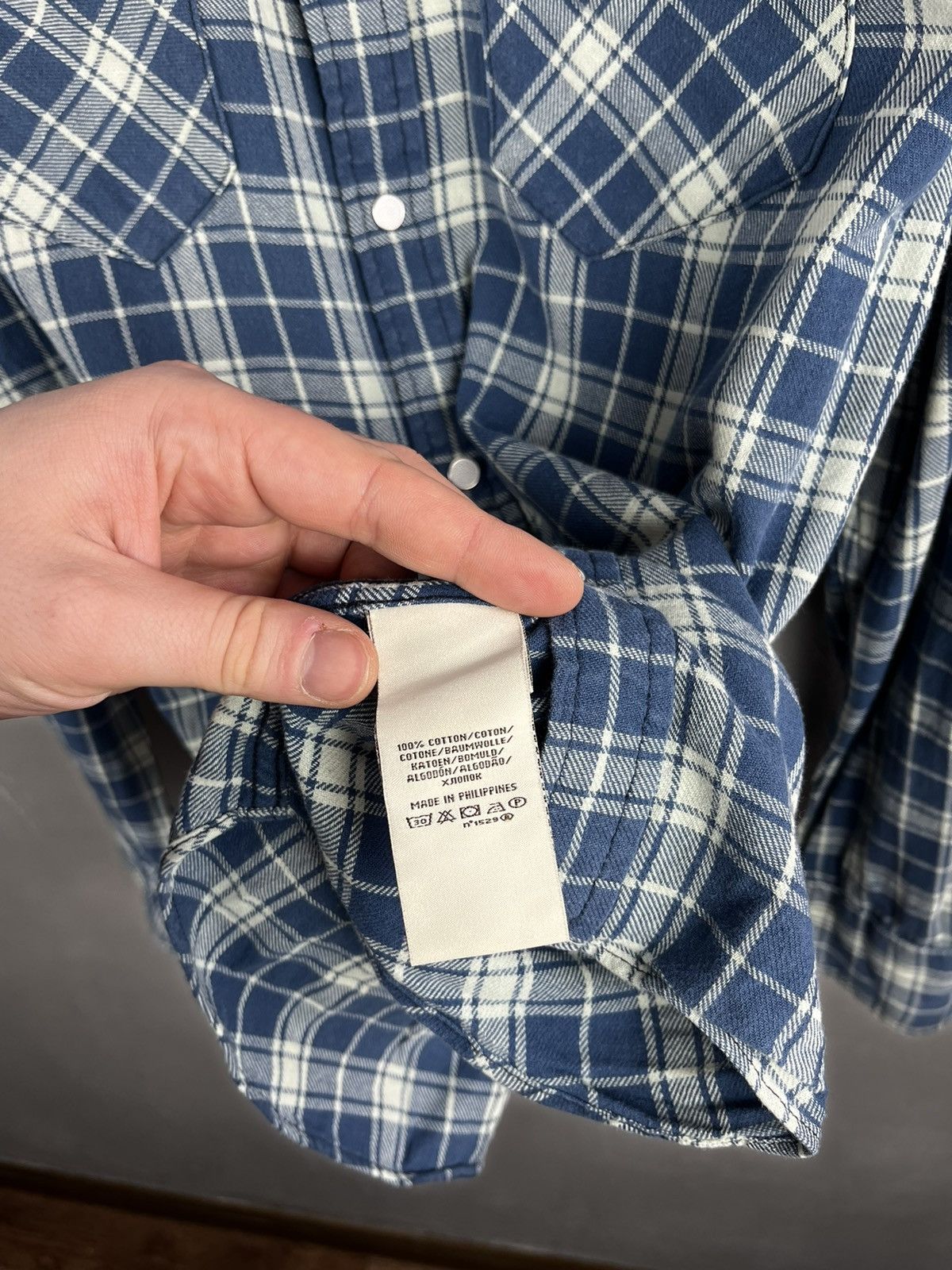 Polo Ralph Lauren × Ralph Lauren × Vintage Polo Ralph Lauren flannel shirt vintage Size US L / EU 52-54 / 3 - 10 Thumbnail