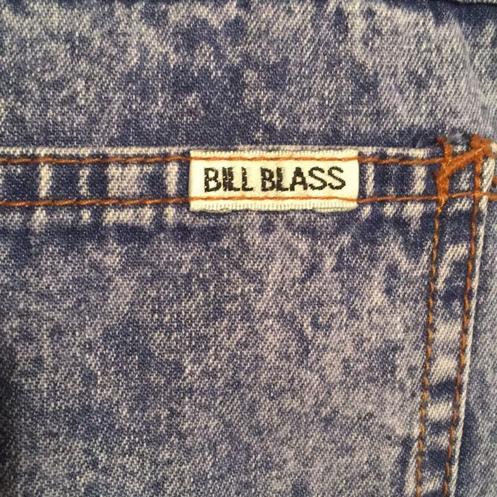 Bill Blass Vintage Bill Blass High Rise Stone Washed Jeans: Size 14P Size 36" / US 14 / IT 50 - 10 Thumbnail
