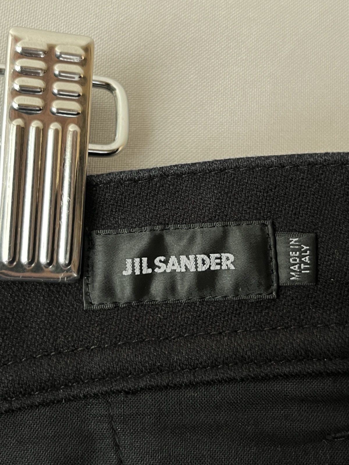 Jil Sander Jil Sander Moleskin Heavy Cotton Wide Legs Pants Size US 34 / EU 50 - 6 Thumbnail
