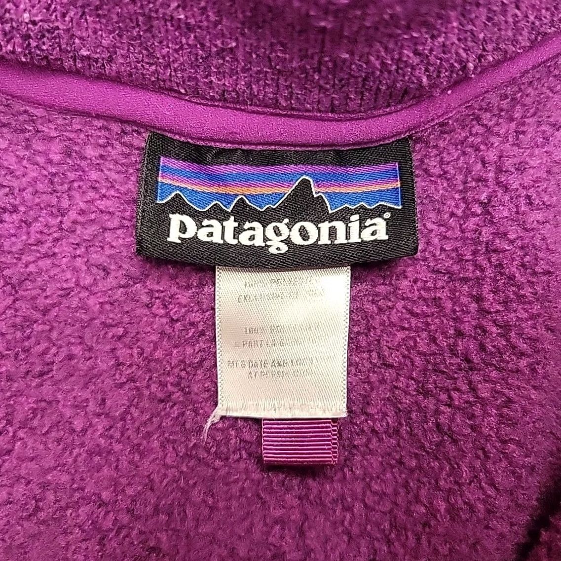 Patagonia Patagonia Better Sweater Womens M Purple 1/4 Zip Fleece Casual Pullover Outdoors - Gently Used Size M / US 6-8 / IT 42-44 - 4 Thumbnail