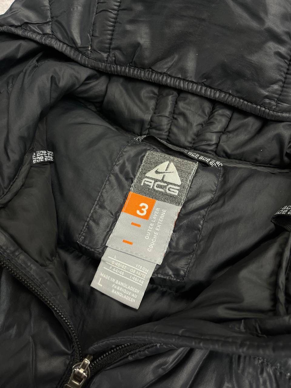 Nike ACG × Vintage Vintage Nike ACG Down Puffer Goose Vest Y2K L Size L / US 10 / IT 46 - 5 Thumbnail