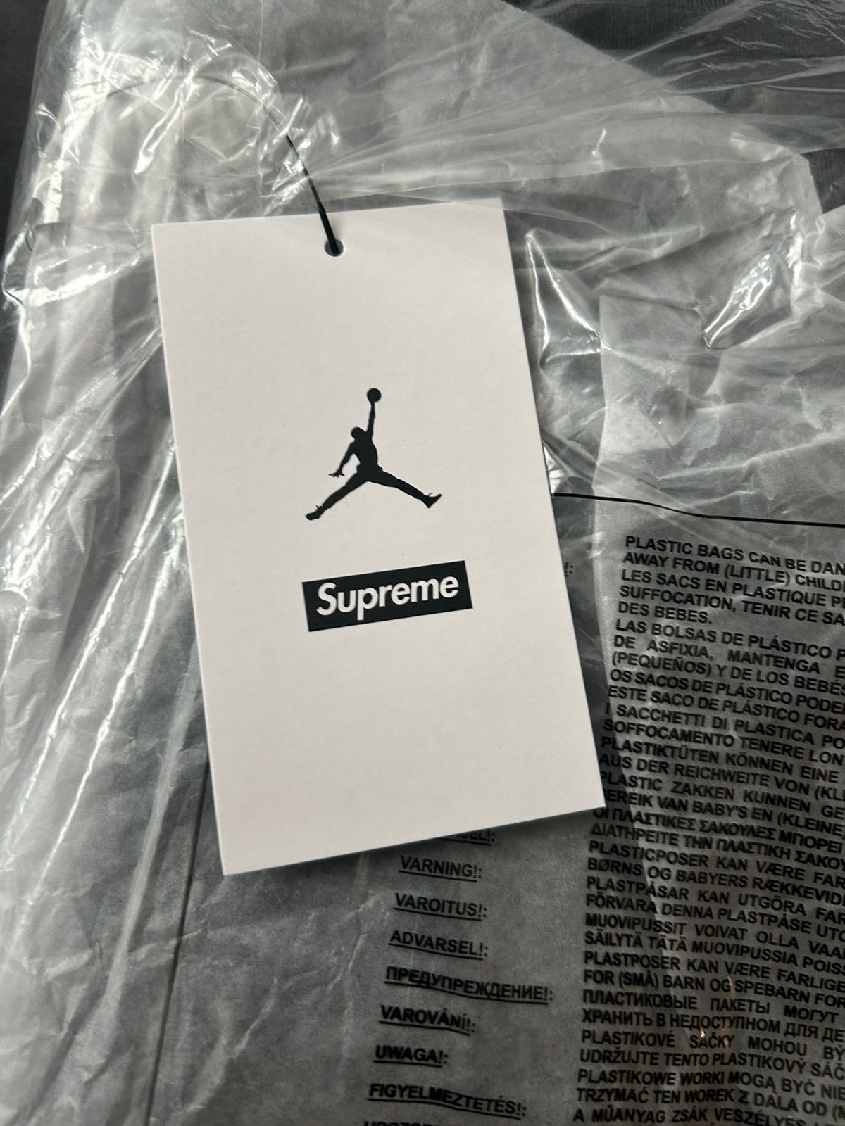 Jordan Brand × Supreme Supreme Jordan Warm Up Shorts Black Large FW24 Size US 36 / EU 52 - 8 Thumbnail